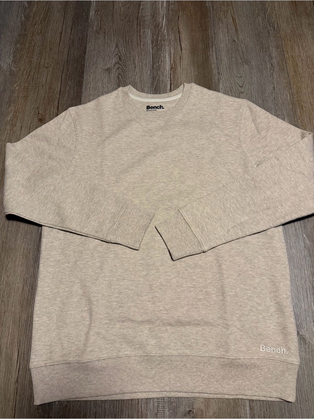 Bench Men’s Crewneck Sweatshirt in Light Taupe